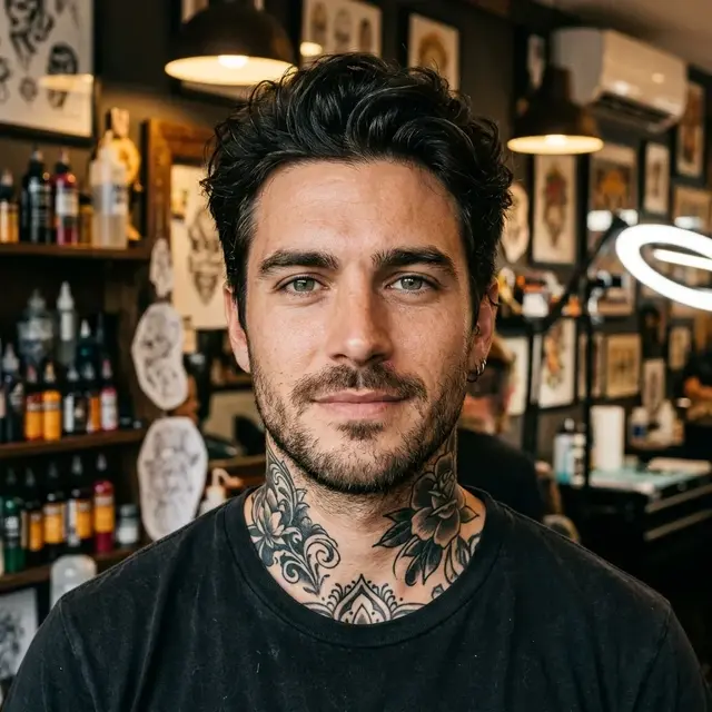 Bookish Tattoo Artist - Drew